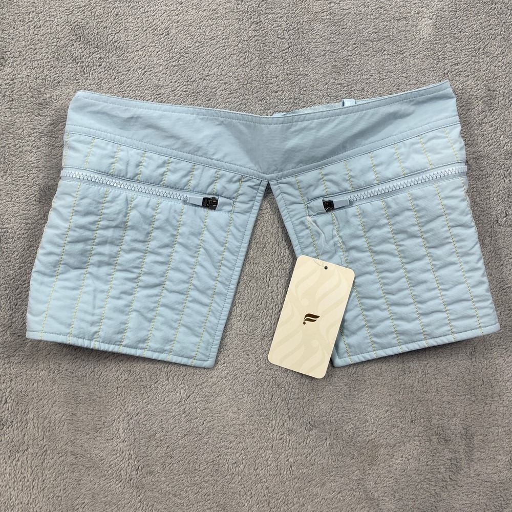 Fabletics The Woven Belt Women Small Light Blue The Woven Belt UtilityNew